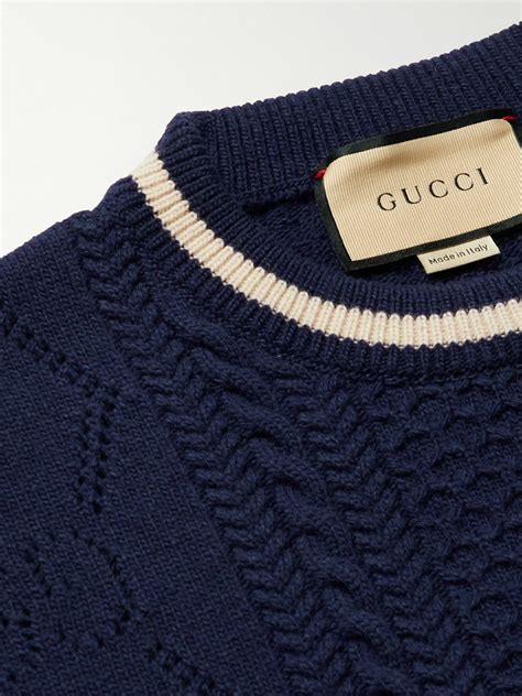 gucci cable knit sweater|gucci velour sweatsuit.